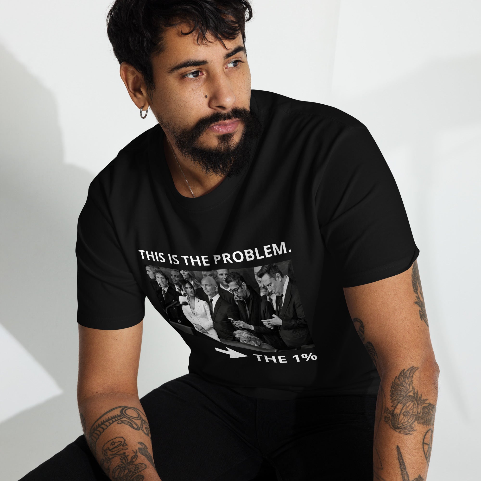 THIS IS THE PROBLEM - MENS Premium Heavyweight Tee